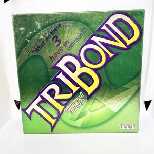 1998 Vtg TriBond Board Game Diamond Edition Patch Ages 12+ Strategy Game